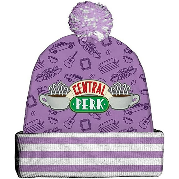 Spoontiques Winter Beanie Hat, Polyester, One Size Fits Most - Central Perk