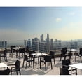 thumbnail image 4 of Compamia Maya Table à Manger de Patio Carré de 31 Pouces en Blanc, 4 of 22