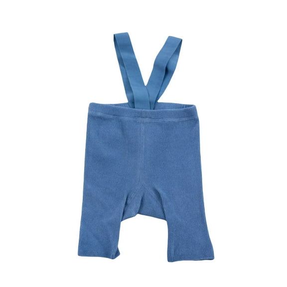 Cathery Infant Baby’s High Waist Leggings Tights Solid Suspender Pantyhose Toddler Boys Girls Knitted Short Leggings