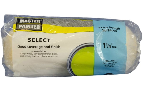 6 PACK LINZER PAINT ROLLER COVER 9" W 1-1/4" NAP FOR XTRA ROUGH SURFACES USA 