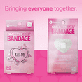 thumbnail image 3 of BioSwiss Bandages, Valentine Valentine Heart Shaped Self Adhesive Bandage, Latex Free Sterile Wound Care, Fun First Aid Kit Supplies for Kids and Adults, 24 Count, 3 of 7