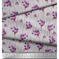 thumbnail image 2 of Soimoi Rayon Fabric Flower Artistic Printed Craft Fabric by The Yard 42 Inch Wide, 2 of 3