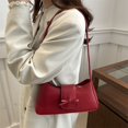 thumbnail image 3 of Lindo Bolso Hobo Bag Hombro Pu Cuero para Mujeres () Rojo, 3 of 9