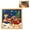 Sled, variant on 3D Christmas Fabric Poke Art Kit,Fabric Poke Art Decorations Kit for Adults