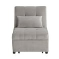 thumbnail image 2 of OakvillePark Kotey 4-in-1 Convertible Futon Chair, Brownish Gray, 2 of 8