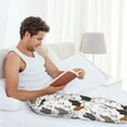 thumbnail image 5 of Naloa Retro Rooster Pajama Pants Men, PJ Bottoms, Sleep & Lounge Pants-Small, 5 of 6