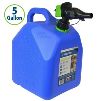 Scepter 5 Gallon SmartControl Kerosene Can, FR1K501, Blue