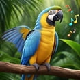 thumbnail image 4 of SharkTRUE Talking Parrot Toy Flaps Wings While Learning To Speak Repeats Words Like A Parrot Electric, 4 of 8