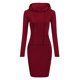 thumbnail image 1 of Vestido con capucha para mujer, sudaderas con capucha, Tops, ropa de otoño, 1 of 5