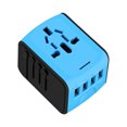 thumbnail image 3 of Convertidor de cargador USB de 4 puertos Adaptador de alimentación de CA de pared para MacBook/iPhone (Azul) Hugtrwg Para estrenar, 3 of 9