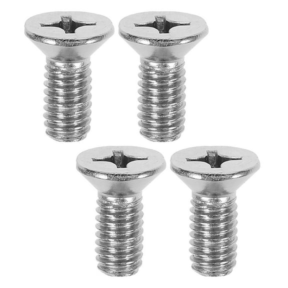 unbranded 4pcs Stainless Steel Brake Fixing Screws Compatible for Honda 93600-06014-0H  High Performance Brake Disc Fasteners Simple Installation for Car Brake Systems
