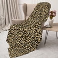 thumbnail image 3 of Sikiie Leopard1 Cozy Flannel Fleece Throw Blanket: Lightweight & Thick for All Seasons - Perfect for Women, Men, & Kids"50"x40", 3 of 6