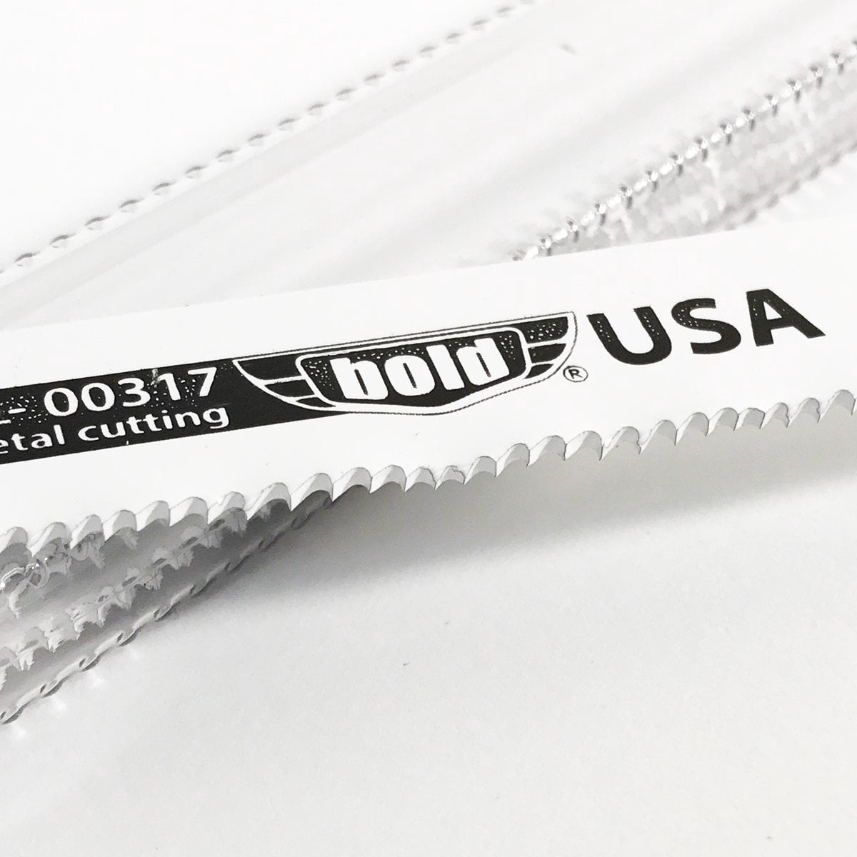 Bold 00317 USA Made Bi-Metal 12" x 14 TPI Metal Cutting Reciprocating Saw Blades, 5-count
