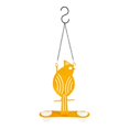 thumbnail image 1 of Comedero colgante para pájaros oropéndolas con gancho, ideal como regalo para amantes de , recipientes para beber, adorno para gelatina de, 1 of 7