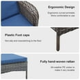 thumbnail image 6 of POCASSY Outdoor All Weather Reclining Chaise Lounge Chair with Cushions, 6 of 8