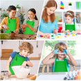 thumbnail image 7 of NANAHuang 8/12/24 Pack Adjustable Kids Apron Bulk with 2 Pockets Toddler Apron Kids Painting Aprons for Baking Paiting, 7 of 7
