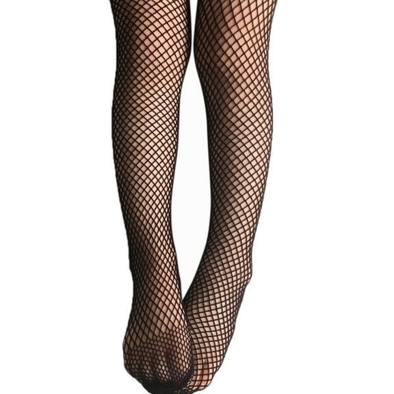 KCAHPAN Girls Stockings Fashion Mesh Kids Girl Fishnet Body Stockings Black Pantyhose Tights Stockings Pantyhose