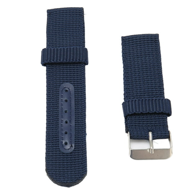 22mm Canvas Watch Strap Canvas Quick Release Replacement Watch Band for Men and Women Blue Walmart