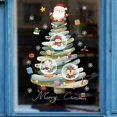 thumbnail image 1 of Pegatinas navideñas para ventana, calcomanías de dibujos animados de Papá Noel, árbol de Navidad, muñeco de nieve, calcomanía de vidrio, decoraciones de Feliz Navidad para el hogar, Año Nuevo 2024, 1 of 4