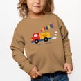 thumbnail image 4 of SmileyWorld Vrooom Truck - Toddler Graphic Sweatshirt, 4 of 12
