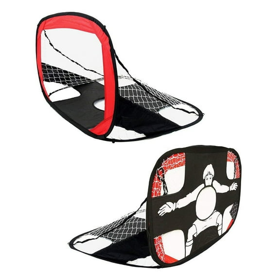 Kids Football Net Soccer Net Portable Foldable Dual-Use Kids Soccer Net for Indoor Outdoor Soccer Training