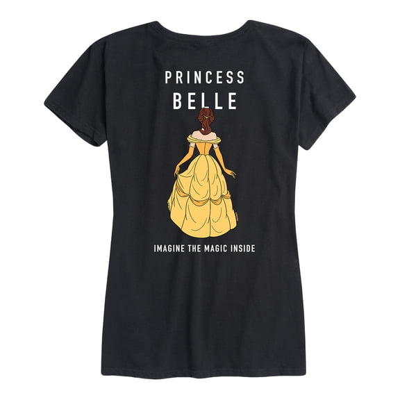 Disney Princess - Princess Belle - Women's Short Sleeve Graphic T-Shirt