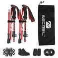 thumbnail image 4 of N82 Ensemble de Perches de Randonnée en Alliage d'Aluminium Violet : Bâtons de Randonnée Pliables, Extensibles et Légers pour les Aventures en Plein Air – Idéal pour la Randonnée, le Camping, le Vélo et l'Exploration de Sentiers avec Installation Facile pour Tous, 4 of 6
