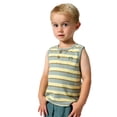 thumbnail image 2 of Modern Moments by Gerber Baby and Toddler Boy Sleeveless Henley Organic Top, Sizes 0/3 Months - 5T, 2 of 10