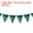 Green, variant on Uxcell Pennant Banner Flags, Colorful Triangle Banners Party Banner Bunting Garland String Green