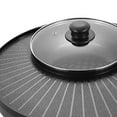 thumbnail image 5 of XKHAZA Electric Hot Pot and Grill Combo, 2-in-1 Portable Countertop Cooker with Temperature Control Perfect for Korean BBQ, Shabu Shabu and Soup with Free Strainer, Chopsticks and Tong, 5 of 6