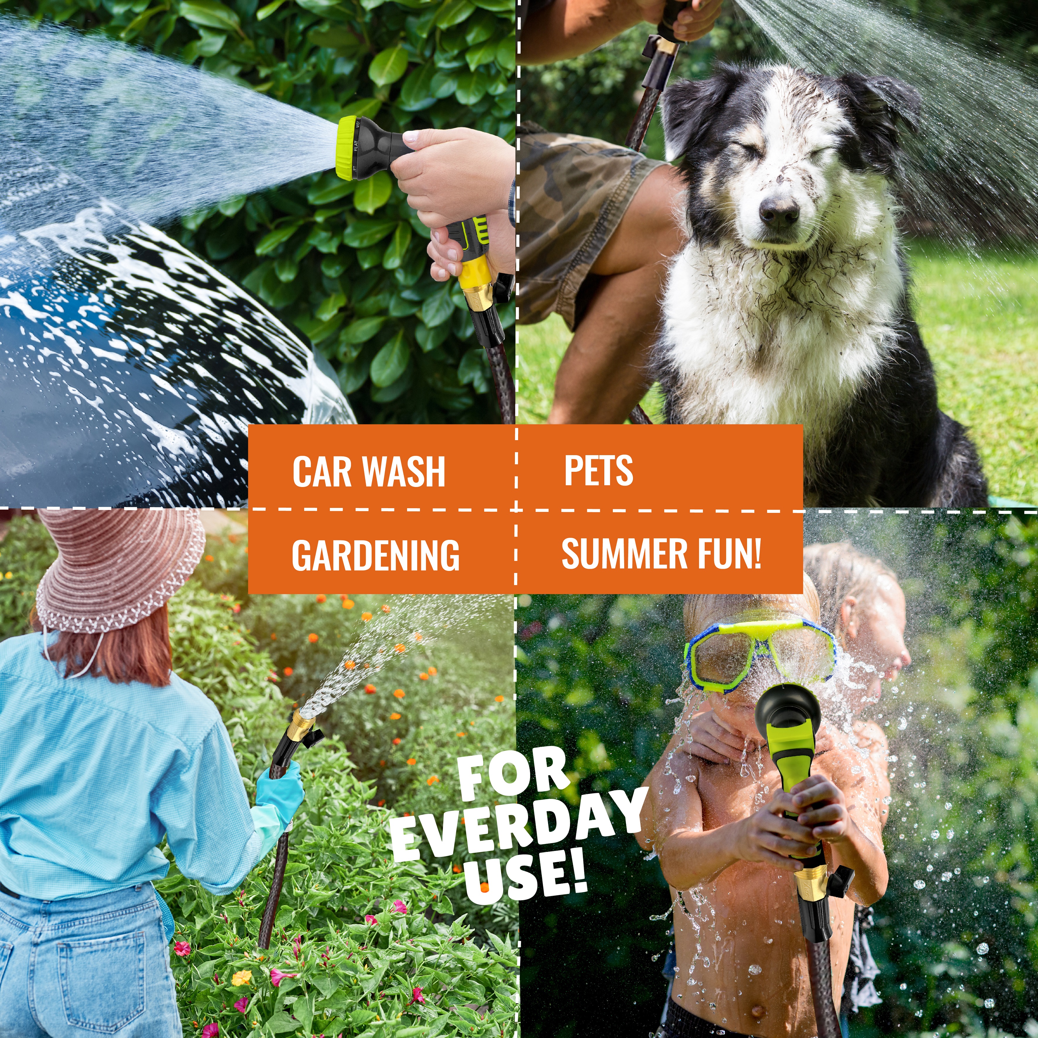 Xhose Pro 50 Ft Expandable Garden Hose, Heavy Duty Flexible photo 4