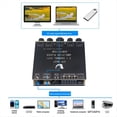 thumbnail image 2 of Placa Amplificadora de Potencia Bluetooth 5.3 con Subwoofer de 2 X 60 W + 150 W, Tarjeta de Sonido USB, Ecualizador de Audio de 2.1 Canales, Módulo Amplificador Clase D B, 2 of 5