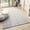 Beige, variant on Luxe Weavers Geometric Non-Slip Smoke 8x10 Washable Area Rug, Modern Carpet