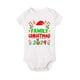 thumbnail image 4 of Conjunto familiar informal de vacaciones navideñas, gorro navideño y familia, 2024, trajes familiares a juego, ropa de manga corta para fiesta navideña, 4 of 5