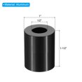 thumbnail image 2 of M12 Aluminum Spacers, 5 Pcs Metal Spacer Aluminum 1/2" ID x 1" OD x 1-1/2" L Standoff for 1/2" or M12 Screw Bolts, 2 of 5