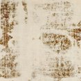 thumbnail image 1 of Ahgly Company Indoor Square Abstract Vanilla Gold Abstract Area Rugs, 4' Square, 1 of 6