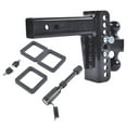 thumbnail image 3 of Mustrod Fits 2.5" Receiver Adjustable Trailer Tow Hitch 6" Drop/Rise 2" & 2-5/16" Ball 22000 LBS with Anti-Theft Pin, 3 of 13