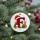 thumbnail image 5 of Adornos navideños con letras del alfabeto | 26 colgantes decorativos | Decoración navideña personalizada para hacer tú mismo, 5 of 6