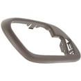thumbnail image 2 of Door Handle Trim Compatible with GMC C/K FULL SIZE P/U 1995-2002/SUBURBAN 1995-1999 LH Inside Brown (Tan) with Lock Hole, 2 of 5