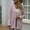 103#Pink, variant on Ftwytp Cardigan Knitted Jumper for Women Casual Fashion Solid Color Long Sleeved Cardigan Loose V Neck Jacket Knitted Loose Cardigans