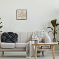 thumbnail image 3 of Stupell Industries Burst of Brown Pattern Abstract Painting Black Framed Art Print Wall Art, 12 x 12, 3 of 9