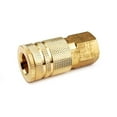 thumbnail image 3 of Primefit IC1414FB6 0.25 x 0.25 in. Female NPT Industrial 6-Ball Brass Coupler, 3 of 5