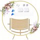 thumbnail image 1 of Kit de Arco de Globos Metal(2.2M)，Juego de Globos para Decoraciones de Fiesta, Soporte para Globos con Base Desmontabl Para bodas, cumpleaños, fiestas, decoración de jardines, navidad, 1 of 4