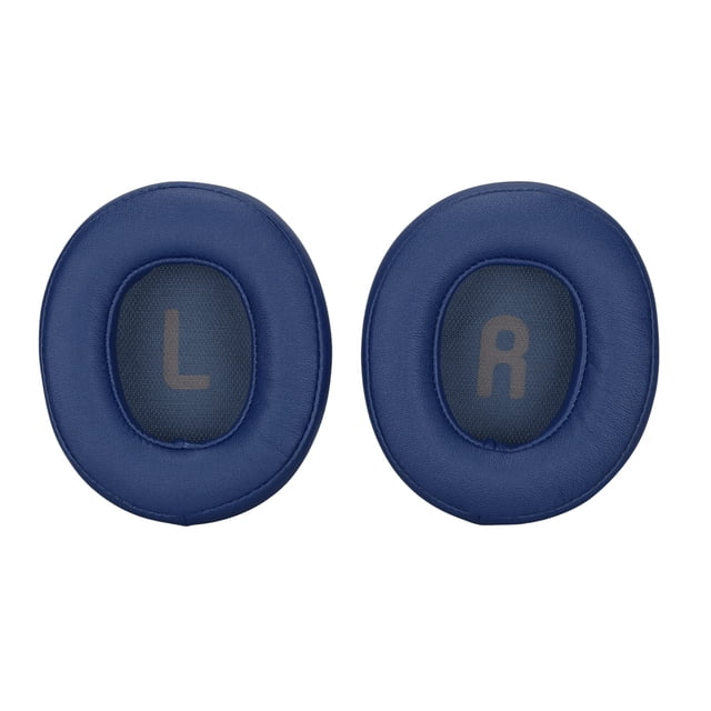 Almohadillas de repuesto de espuma viscoelástica de cuero suave con aislamiento de ruido para auriculares T750BTNC y 700BTNC, color azul.