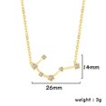 thumbnail image 2 of Starchenie 18K Gold Plated 12 Constellation Cancer Necklace Zodiac Necklace Jewelry for Women and Men, 2 of 7