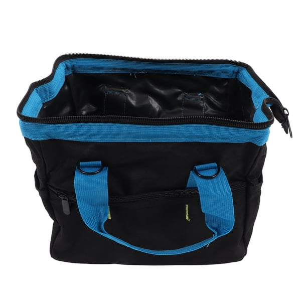 Bolsa De Herramientas Para Electricista, Boca Ancha, Gran Capacidad, Impermeable, Bolso De Tela Oxford Para Llave Y Destornillador