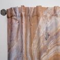 thumbnail image 3 of Designart 'Geode Marbled II' Traditional Curtain Panel, 3 of 5