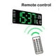 thumbnail image 4 of Inteprter Reloj de con cuenta regresiva y control remoto, pantalla Digital grande para sincronización precisa Electrónica naranja blanca, 4 of 6