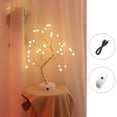 thumbnail image 1 of Matsuzay 108 LEDS Gypsophila Night Light Pearl Bonsai Table PC Touch Tree Light DIY Desktop Bonsai Tree LED Luces de hadas Decoración Luz Iluminación y accesorios 36LED Perle Matsuzay HA005670-02B, 1 of 6