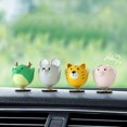 thumbnail image 4 of Adornos para el coche, bonitos adornos para el salpicadero del coche, figurita de ratón, adorno de simulación, accesorios para el interior del coche, oficina y dormitorio, 4 of 5